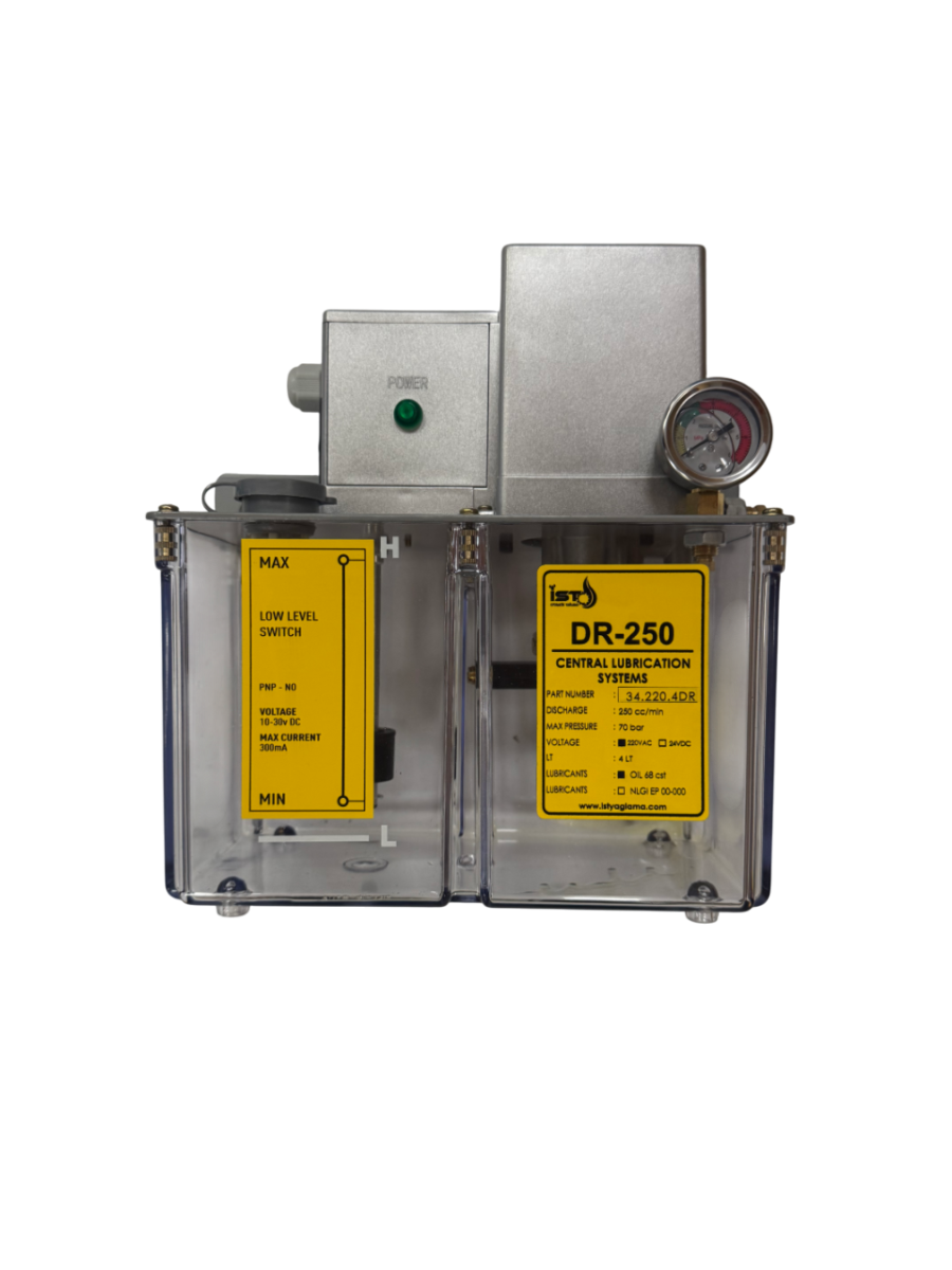 DR-250 VOLUMETRİK YAĞLAMA ÜNİTELERİ